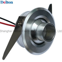 Projecteur LED miniature ronde flexible 1W (DT-CGD-012A)